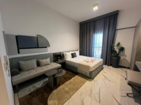 Contemporary Studio with Views of the Burj